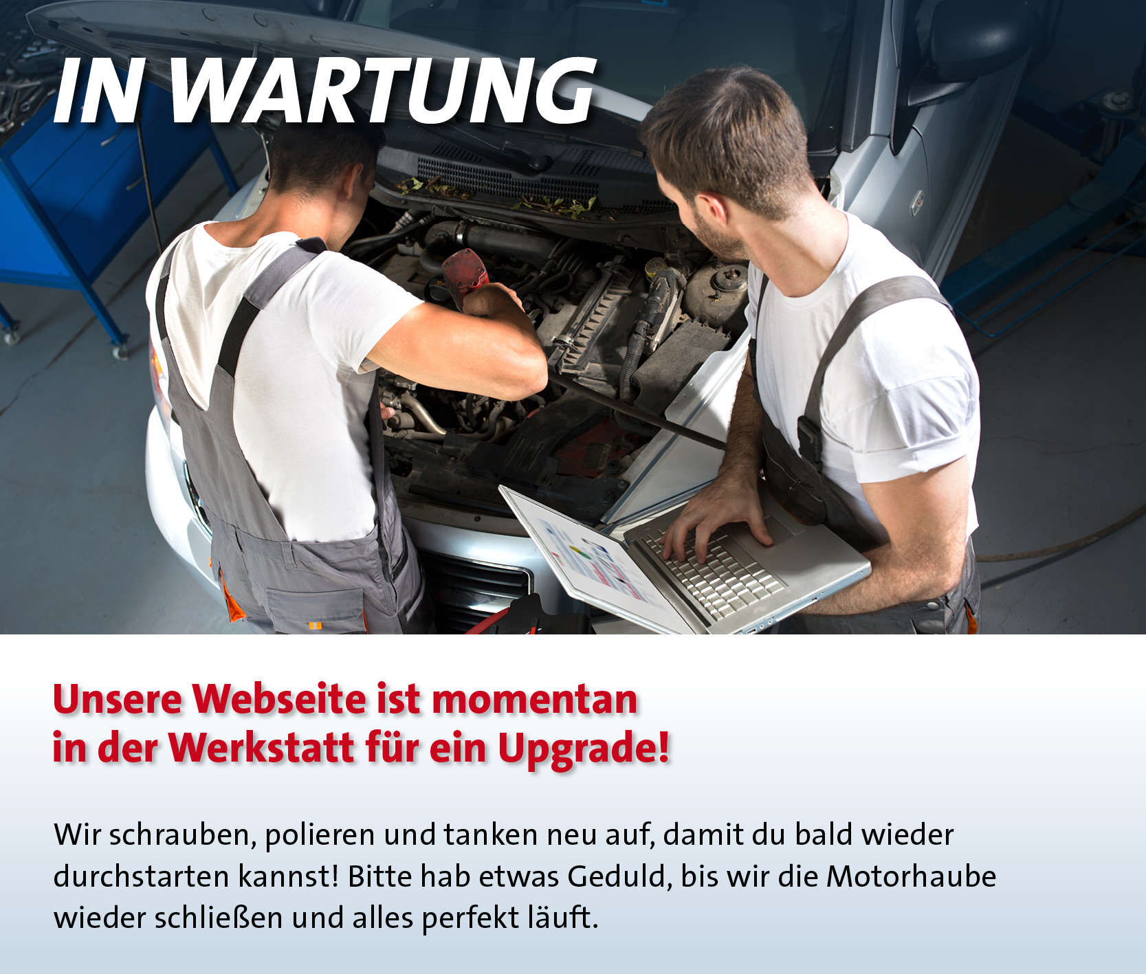 Wartungsarbeiten